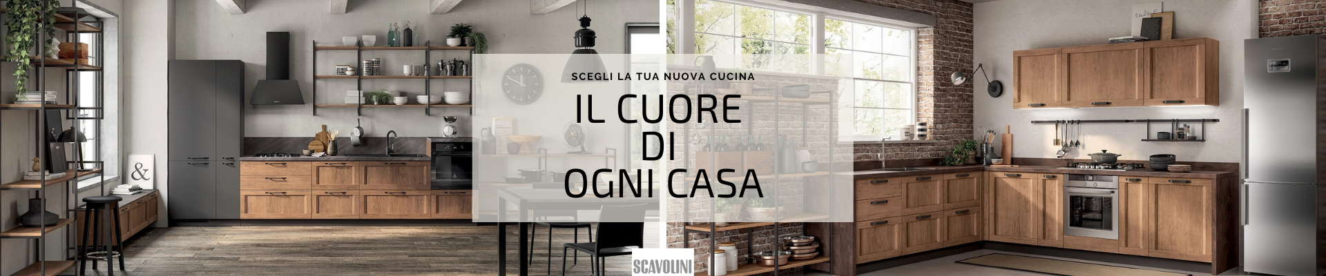 Cucine Scavolini da sempre le più amate dagli italiani. Show Room a Verona in Dal Degan Mobili.